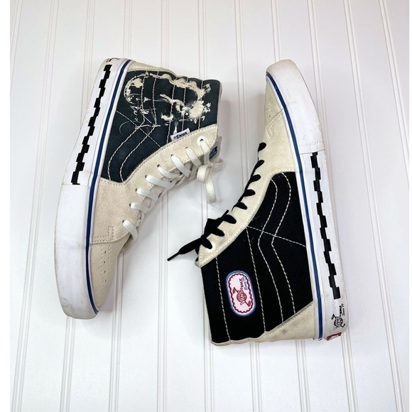 Vans off the Wall Sneakers Rare BMX ‘79 SK8 Hi Pro High Tops - Picture 1 of 11
